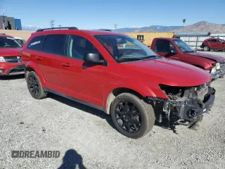 2015 Dodge Journey SXT with VIN 3C4PDCBGXFT734204, listed as a Copart auction lot 48037665 with 131,124 mi miles and Salvage Title. Bid and sale history available at carsss.com. Image 4.