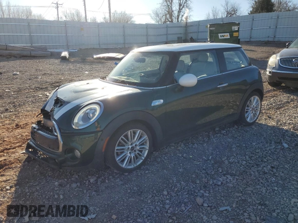 2018 MINI Hardtop Cooper S with VIN WMWXP7C57J2A47252, listed as a Copart auction lot 47598825 with 86,769 mi miles and Salvage title. Bid and sale history available at DreamBid. Image 1.