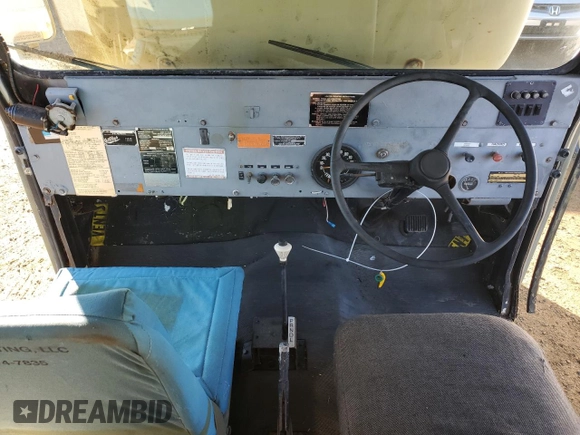 1975 Jeep CJ z VIN DJ5D6103875, wystawiony jako Copart lot #87529415 z przebiegiem 98 767 mil mil oraz Czysty tytuł • Clean title. Historia ofert i sprzedaży dostępna na DreamBid. Obrazek 8.
