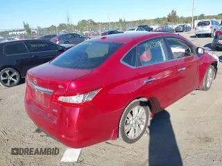 2013 Nissan Sentra SV with VIN 3N1AB7AP8DL625812, listed as a IAAI auction lot 40632556 with 153,114 mi miles. Bid and sale history available at carsss.com. Image 4.