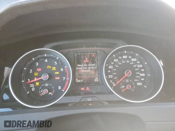 2020 Volkswagen GTI S с VIN 3VW5T7AU3LM000967, выставлен на аукционе Copart как лот 77478844 с пробегом 35 817 миль миль и Списание • Salvage title. История ставок и продаж доступна на DreamBid. Изображение 9.