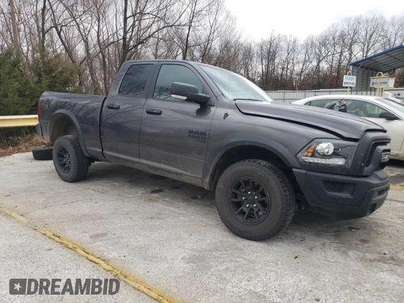 2023 Ram 1500 Classic SLT with VIN 1C6RR7GG0PS556467, listed as a Copart auction lot 83797344 with 7,653 mi miles and Salvage Title. Bid and sale history available at carsss.com. Image 4.