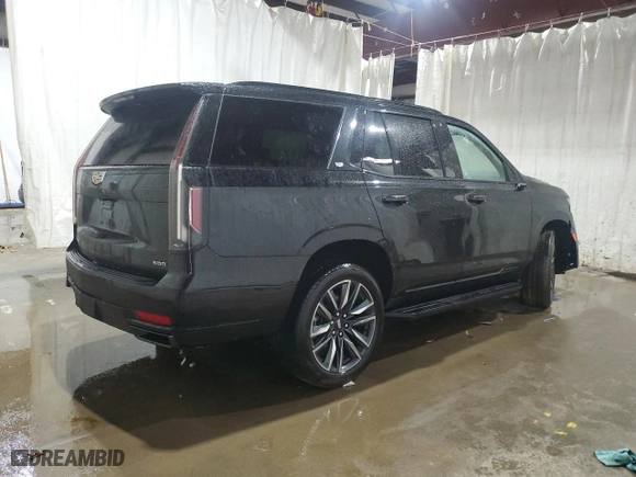 2023 Cadillac Escalade 4WD Sport with VIN 1GYS4EKL2PR483279, listed as a Copart auction lot 73903203 with 2,665 mi miles and Clean Title. Bid and sale history available at carsss.com. Image 3.