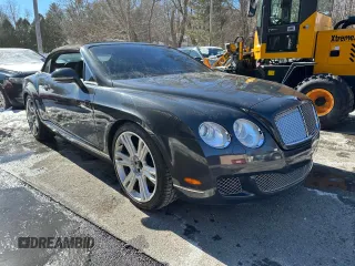 2010 Bentley Continental GT with VIN SCBDR3ZA9AC066604, listed as a Copart auction lot 46725805 with 59,156 mi miles and Salvage Title. Bid and sale history available at DreamBid. Image 1.