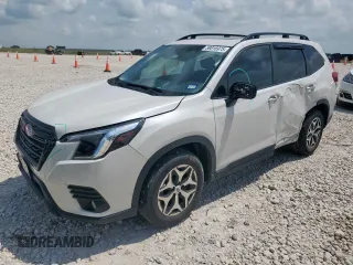 2022 Subaru Forester Premium z VIN JF2SKAEC9NH443222, wystawiony jako Copart lot #59816975 z przebiegiem 30 506 mil mil oraz Szkoda całkowita • Salvage title. Historia ofert i sprzedaży dostępna na DreamBid. Obrazek 1.