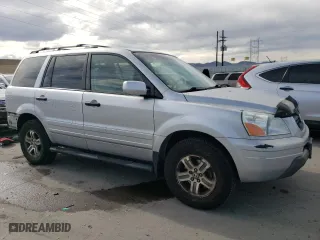 2003 Honda Pilot EX with VIN 2HKYF18653H522050, listed as a Copart auction lot 49246635 with 273,320 mi miles and Salvage Title. Bid and sale history available at carsss.com. Image 4.