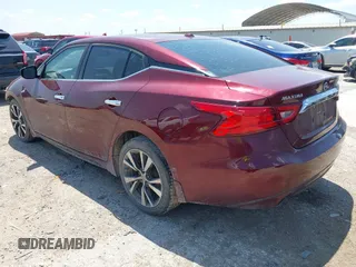 2017 Nissan Maxima SR with VIN 1N4AA6APXHC400339, listed as a IAAI auction lot 42479947 with 106,415 mi miles and . Bid and sale history available at DreamBid. Image 3.