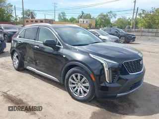 2020 Cadillac XT4 AWD Premium Luxury with VIN 1GYFZDR4XLF081159, listed as a IAAI auction lot 42337319 with 49,234 mi miles and . Bid and sale history available at DreamBid. Image 1.