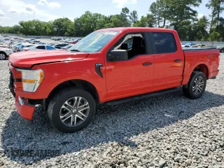 2021 Ford F-150 XL with VIN 1FTFW1E55MKD00758, listed as a Copart auction lot 56024875 with 71,252 mi miles and Salvage title. Bid and sale history available at DreamBid. Image 1.