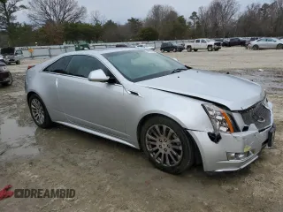 2011 Cadillac CTS with VIN 1G6DM1ED4B0123863, listed as a Copart auction lot 46933955 with 133,346 mi miles and Salvage Title. Bid and sale history available at DreamBid. Image 4.