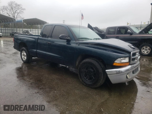 1999 Dodge Dakota SLT with VIN 1B7GL22X8XS151288, listed as a Copart auction lot 49850815 with 255,367 mi miles and Salvage Title. Bid and sale history available at carsss.com. Image 4.