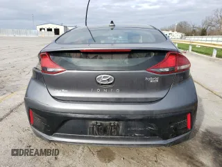 2018 Hyundai Ioniq Blue with VIN KMHC65LC3JU075425, listed as a Copart auction lot 50436785 with 176,136 mi miles and Salvage Title. Bid and sale history available at DreamBid. Image 6.