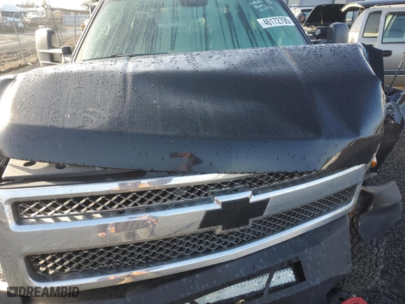 2012 Chevrolet Silverado 1500 LT with VIN 3GCPKSE71CG197741, listed as a Copart auction lot 46172795 with 210,471 mi miles and Salvage Title. Bid and sale history available at carsss.com. Image 12.