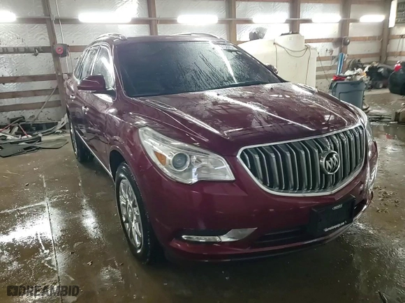 2015 Buick Enclave Leather with VIN 5GAKRBKD8FJ124337, listed as a Copart auction lot 45515845 with 87,311 mi miles and Salvage Title. Bid and sale history available at carsss.com. Image 14.