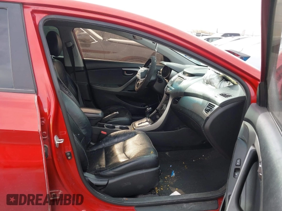 2013 Hyundai Elantra GLS z VIN KMHDH4AE5DU865858, wystawiony jako IAAI lot #41204904 z przebiegiem 79 821 mil mil oraz . Historia ofert i sprzedaży dostępna na DreamBid. Obrazek 5.