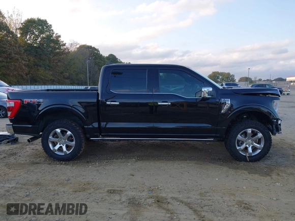 2022 Ford F-150 XL with VIN 1FTFW1E88NFA58181, listed as a IAAI auction lot 40763083 with 39,440 mi miles. Bid and sale history available at carsss.com. Image 14.