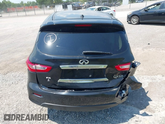 2014 Infiniti QX60 with VIN 5N1AL0MM7EC524031, listed as a IAAI auction lot 42622535 with Not provided miles and . Bid and sale history available at DreamBid. Image 15.