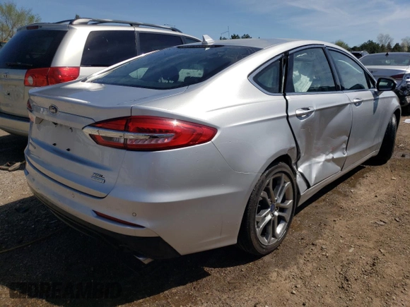 2019 Ford Fusion SEL with VIN 3FA6P0CD5KR253148, listed as a Copart auction lot 50367674 with 44,718 mi miles and Salvage Title. Bid and sale history available at carsss.com. Image 3.