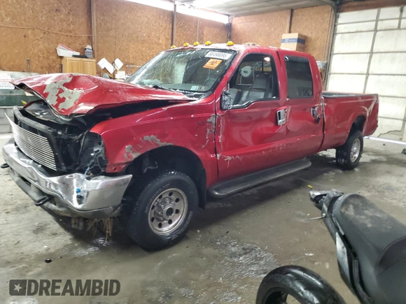 2002 Ford F-350 XL with VIN 1FTSW30F82ED32741, listed as a Copart auction lot 88498095 with Not Provided miles and Salvage Title. Bid and sale history available at DreamBid. Image 1.