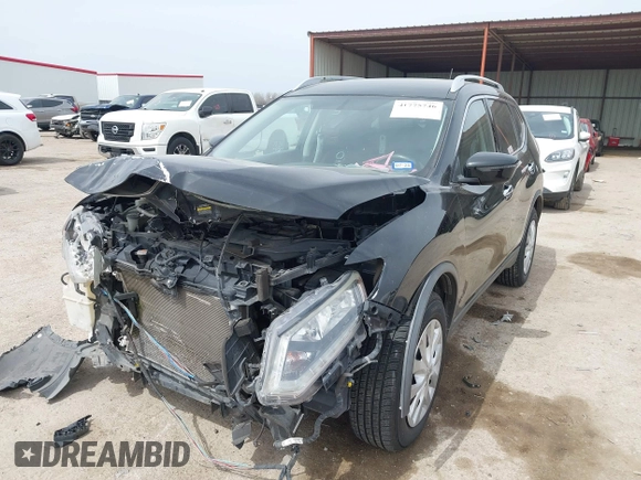 2016 Nissan Rogue S with VIN KNMAT2MT5GP680801, listed as a IAAI auction lot 41775746 with 108,139 mi miles and . Bid and sale history available at DreamBid. Image 17.