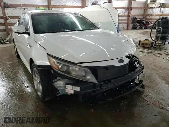 2015 Kia Optima LX with VIN KNAGM4A75F5640302, listed as a Copart auction lot 43641325 with 95,606 mi miles and Salvage Title. Bid and sale history available at DreamBid. Image 13.