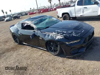 2024 Ford Mustang GT with VIN 1FA6P8CFXR5420830, listed as a IAAI auction lot 41372353 with 7,348 mi miles and . Bid and sale history available at DreamBid. Image 1.