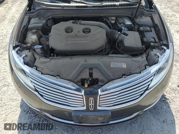 2015 Lincoln MKZ with VIN 3LN6L2J90FR627540, listed as a Copart auction lot 59802935 with 52,510 mi miles and Clean title. Bid and sale history available at DreamBid. Image 11.