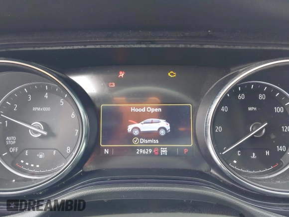 2022 Buick Encore GX Select with VIN KL4MMESL4NB122084, listed as a IAAI auction lot 42113636 with 29,629 mi miles and . Bid and sale history available at DreamBid. Image 7.