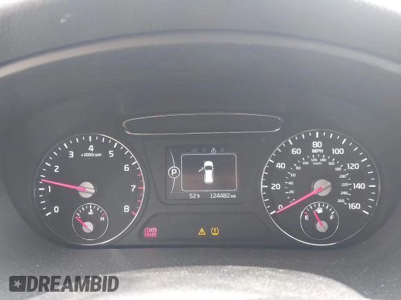 2016 Kia Sorento LX with VIN 5XYPGDA53GG037477, listed as a IAAI auction lot 42048897 with 124,482 mi miles and . Bid and sale history available at DreamBid. Image 7.