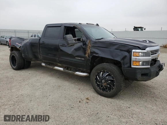 2017 Chevrolet Silverado 3500HD LT with VIN 1GC4KZCY2HF155370, listed as a Copart auction lot 68136874 with 373,839 mi miles and Salvage Title. Bid and sale history available at carsss.com. Image 4.