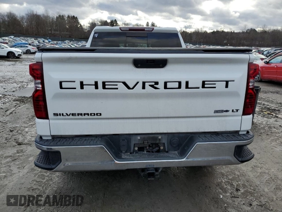2021 Chevrolet Silverado 1500 LT with VIN 1GCRYDED2MZ103019, listed as a Copart auction lot 86973594 with 36,179 mi miles and Salvage Title. Bid and sale history available at DreamBid. Image 6.