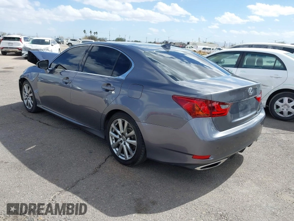 2015 Lexus GS 350 z VIN JTHBE1BLXFA017848, wystawiony jako IAAI lot #41707382 z przebiegiem 165 894 mil mil oraz . Historia ofert i sprzedaży dostępna na DreamBid. Obrazek 3.