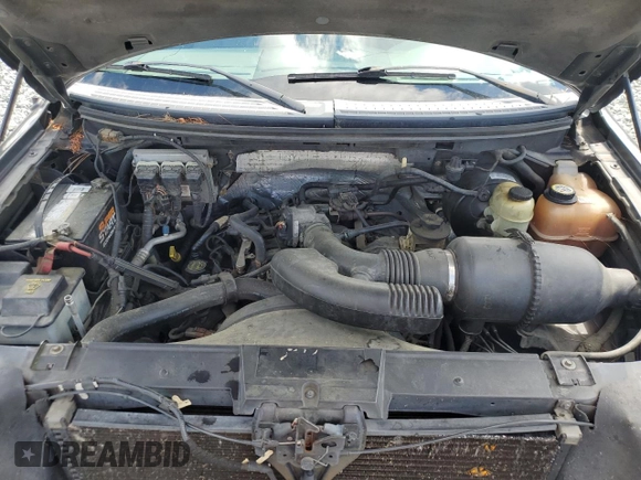 2007 Ford F-150 XLT with VIN 1FTRW12W47FA87342, listed as a Copart auction lot 56244265 with 293,800 mi miles and Salvage title. Bid and sale history available at DreamBid. Image 11.