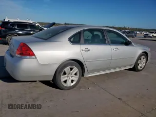 2011 Chevrolet Impala LS Retail with VIN 2G1WA5EK2B1170133, listed as a Copart auction lot 50556945 with 104,354 mi miles and Clean Title. Bid and sale history available at DreamBid. Image 3.