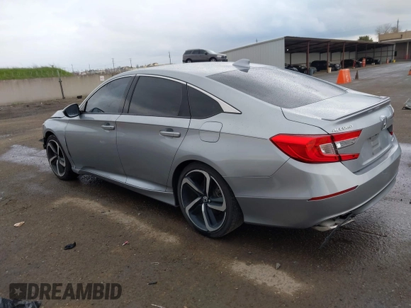 2019 Honda Accord Sport with VIN 1HGCV1F38KA030061, listed as a IAAI auction lot 41712893 with Not Provided miles and . Bid and sale history available at carsss.com. Image 3.