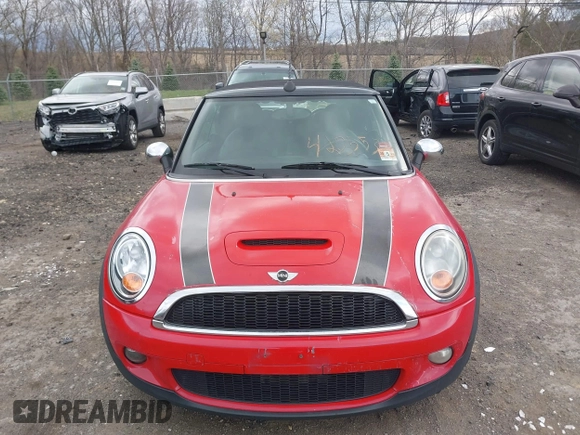 2010 MINI Convertible S with VIN WMWMS3C58ATY09229, listed as a IAAI auction lot 42055305 with 142,396 mi miles and . Bid and sale history available at DreamBid. Image 6.