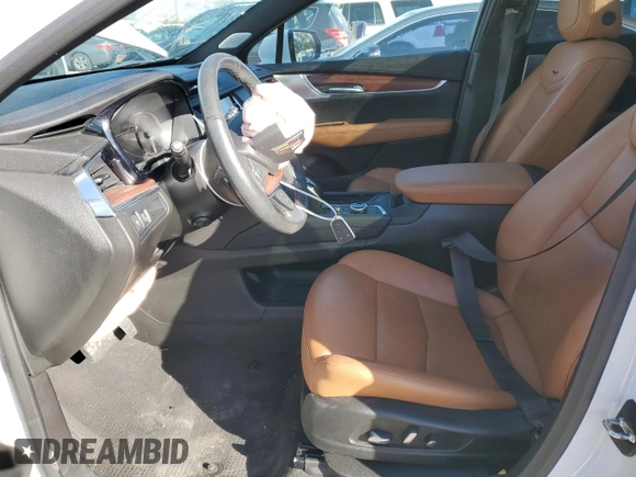 2023 Cadillac XT5 AWD Premium Luxury with VIN 1GYKNDR44PZ196239, listed as a Copart auction lot 79122674 with 20,226 mi miles and Salvage Title. Bid and sale history available at DreamBid. Image 7.