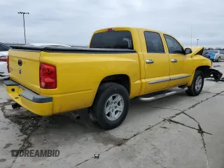 2007 Dodge Dakota SLT with VIN 1D7HE48K57S263008, listed as a Copart auction lot 45653365 with Not Provided miles and Salvage Title. Bid and sale history available at DreamBid. Image 3.