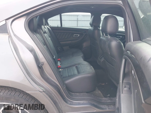 2014 Ford Taurus SHO with VIN 1FAHP2KT7EG127513, listed as a IAAI auction lot 41845257 with 1 mi miles. Bid and sale history available at carsss.com. Image 8.