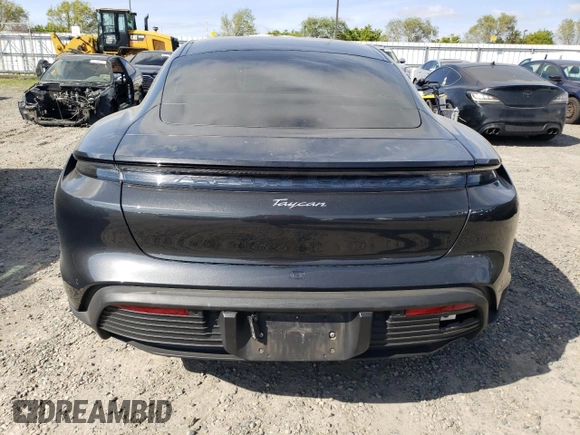 2023 Porsche Taycan with VIN WP0AA2Y18PSA16703, listed as a Copart auction lot 50559135 with 11,428 mi miles and Salvage Title. Bid and sale history available at DreamBid. Image 6.