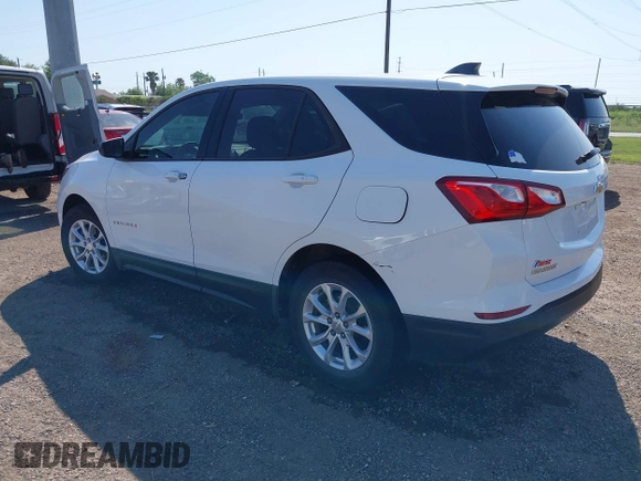 2019 Chevrolet Equinox LS z VIN 3GNAXHEV1KS673532, wystawiony jako IAAI lot #41979930 z przebiegiem 56 978 mil mil oraz . Historia ofert i sprzedaży dostępna na DreamBid. Obrazek 3.