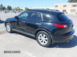 2005 Infiniti FX z VIN JNRAS08W85X220864, wystawiony jako IAAI lot #42200628 z przebiegiem 238 823 mil mil oraz . Historia ofert i sprzedaży dostępna na DreamBid. Obrazek 3.