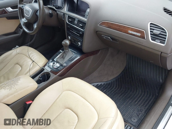 2013 Audi A4 Premium Plus with VIN WAUFFAFL8DN029705, listed as a IAAI auction lot 42467631 with 160,916 mi miles and . Bid and sale history available at DreamBid. Image 5.