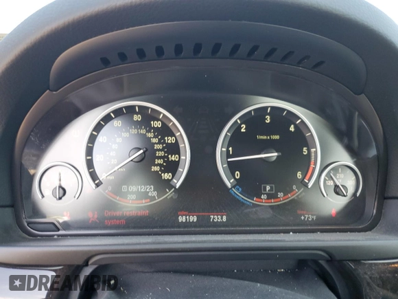 2015 BMW 5 Series 535d xDrive with VIN WBAFV3C53FD686425, listed as a Copart auction lot 67164953 with 98,199 mi miles and . Bid and sale history available at DreamBid. Image 9.