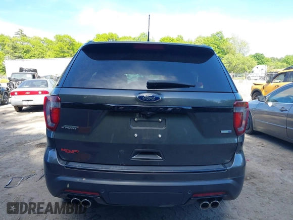 2018 Ford Explorer Sport z VIN 1FM5K8GT9JGC59377, wystawiony jako IAAI lot #42233498 z przebiegiem 103 479 mil mil oraz . Historia ofert i sprzedaży dostępna na DreamBid. Obrazek 17.