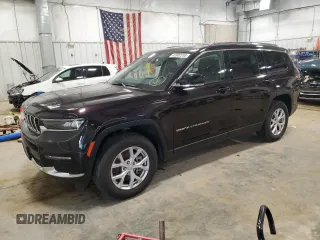 2022 Jeep Grand Cherokee Limited z VIN 1C4RJKBG0N8603842, wystawiony jako Copart lot #49902205 z przebiegiem 41 609 mil mil oraz Szkoda całkowita • Salvage title. Historia ofert i sprzedaży dostępna na DreamBid. Obrazek 1.