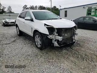 2015 Cadillac SRX Luxury Collection with VIN 3GYFNBE32FS581541, listed as a Copart auction lot 54134415 with 154,372 mi miles and Salvage Title. Bid and sale history available at DreamBid. Image 14.