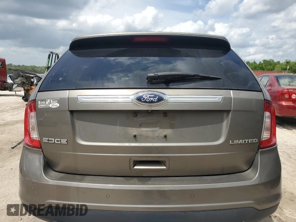 2013 Ford Edge Limited with VIN 2FMDK3KC5DBB47712, listed as a Copart auction lot 54022025 with 114,643 mi miles and Salvage Title. Bid and sale history available at carsss.com. Image 6.