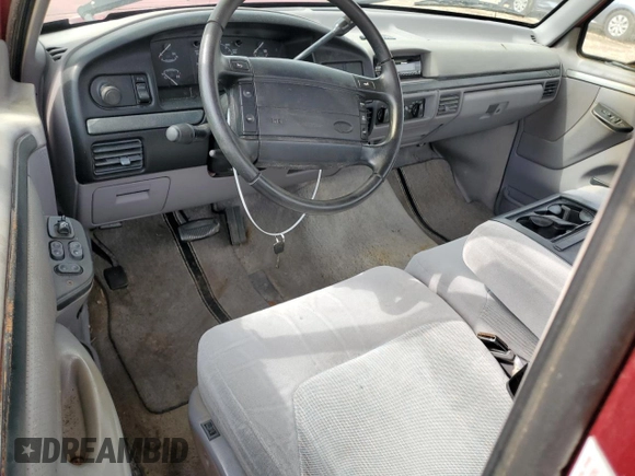 1995 Ford F-150 with VIN 1FTEF15N0SNA40406, listed as a Copart auction lot 44925055 with 146,462 mi miles and Clean Title. Bid and sale history available at carsss.com. Image 8.
