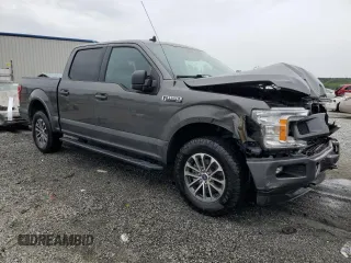 2019 Ford F-150 XL z VIN 1FTEW1EP2KFA58384, wystawiony jako Copart lot #56124665 z przebiegiem 105 493 mil mil oraz Szkoda całkowita • Salvage title. Historia ofert i sprzedaży dostępna na DreamBid. Obrazek 4.
